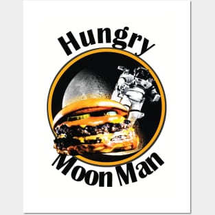 Hungry Moon Man Posters and Art